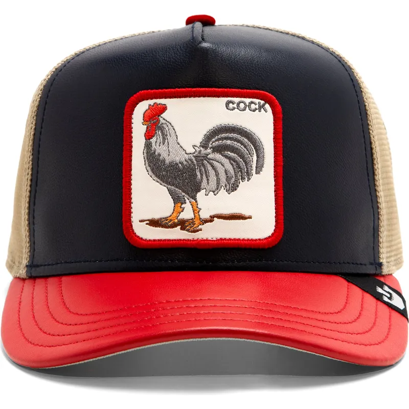 petten-gebogen-marineblauw-snapback-shleather-cock-the-farm-van-goorin-bros