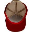 petten-gebogen-rood-snapback-bad-shleather-boy-the-farm-van-goorin-bros