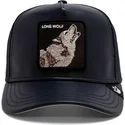 petten-gebogen-marineblauw-snapback-lone-shleather-wolf-the-farm-van-goorin-bros