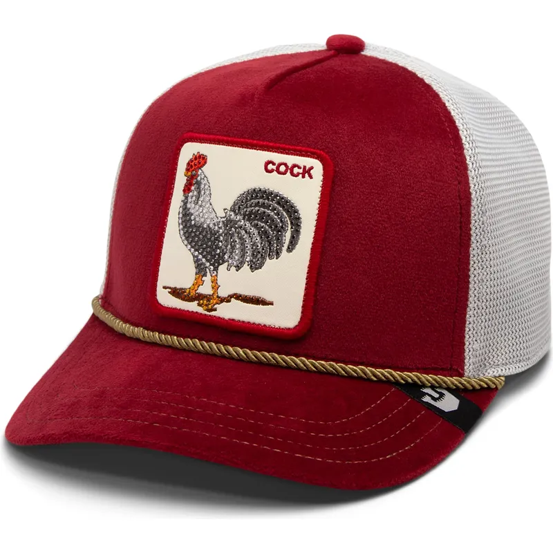 petten-gebogen-rood-snapback-cock-garnet-rooster-the-farm-jewel-tones-the-farm-van-goorin-bros petten-gebogen-rood-snapback-cock-garnet-rooster-the-farm-jewel-tones-the-farm-van-goorin-bros
