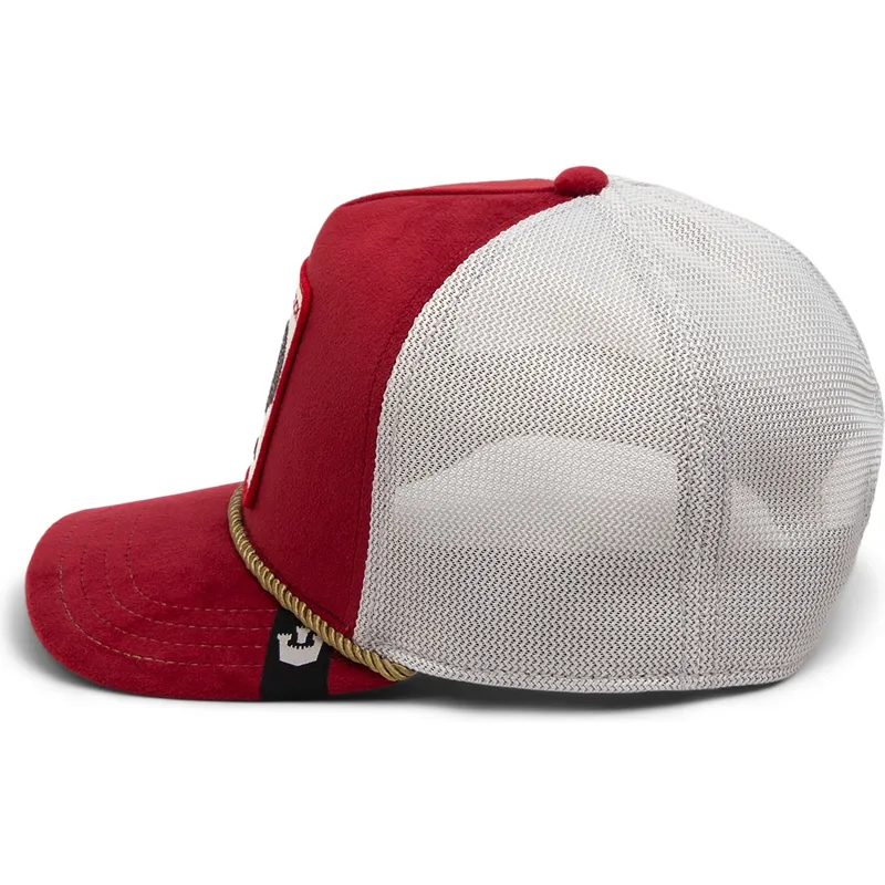 petten-gebogen-rood-snapback-cock-garnet-rooster-the-farm-jewel-tones-the-farm-van-goorin-bros petten-gebogen-rood-snapback-cock-garnet-rooster-the-farm-jewel-tones-the-farm-van-goorin-bros