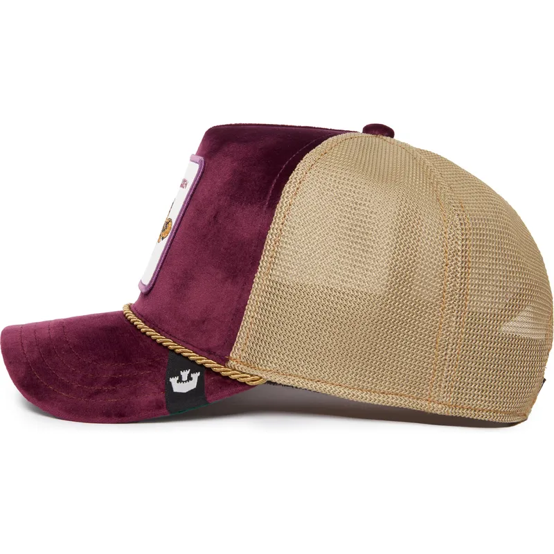 petten-gebogen-paars-snapback-amethyst-queen-the-farm-jewel-tones-the-farm-van-goorin-bros