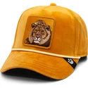 petten-gebogen-geel-snapback-lion-royalty-the-farm-van-goorin-bros
