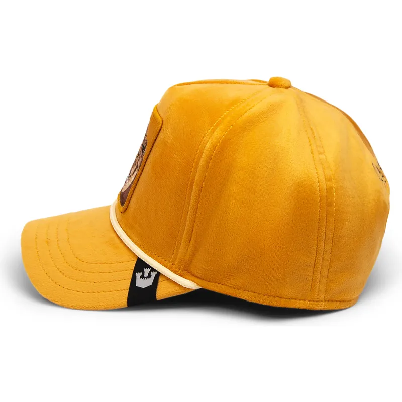 petten-gebogen-geel-snapback-lion-royalty-the-farm-van-goorin-bros petten-gebogen-geel-snapback-lion-royalty-the-farm-van-goorin-bros