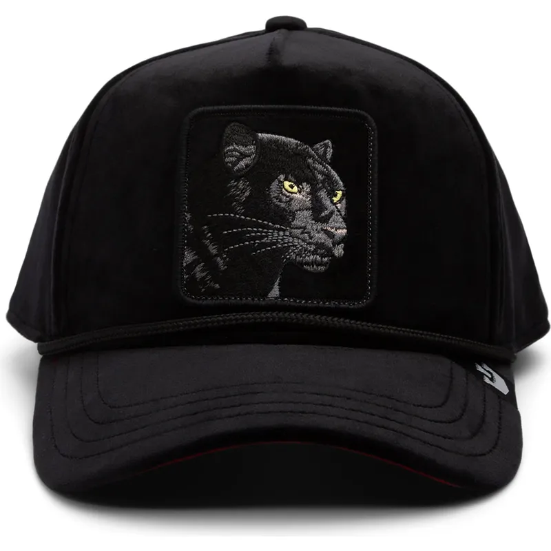 petten-gebogen-zwart-snapback-panther-royalty-the-farm-van-goorin-bros petten-gebogen-zwart-snapback-panther-royalty-the-farm-van-goorin-bros