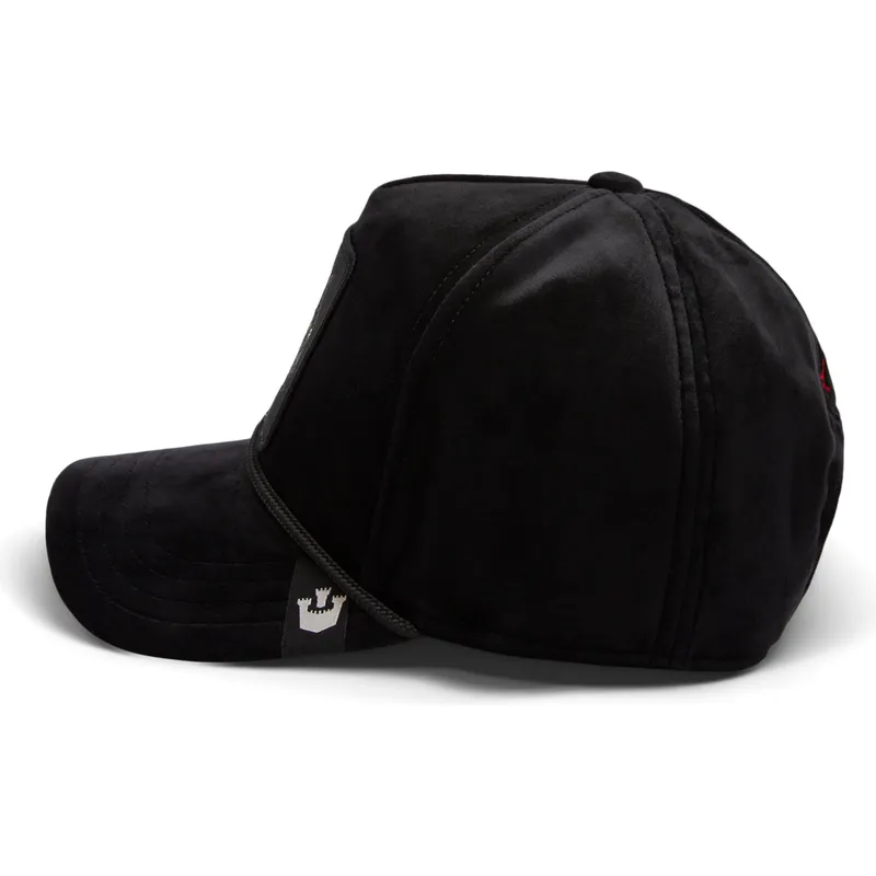 petten-gebogen-zwart-snapback-panther-royalty-the-farm-van-goorin-bros petten-gebogen-zwart-snapback-panther-royalty-the-farm-van-goorin-bros