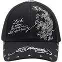 petten-gebogen-zwart-verstelbaar-lucky-van-ed-hardy