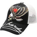 petten-gebogen-zwart-snapback-soaring-eagle-van-ed-hardy
