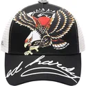 petten-gebogen-zwart-snapback-soaring-eagle-van-ed-hardy