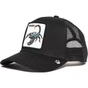 petten-gebogen-zwart-snapback-deadly-the-deadliest-scorpion-the-farm-van-goorin-bros