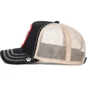 petten-gebogen-zwart-snapback-rooster-the-farm-van-goorin-bros