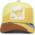 petten-gebogen-geel-snapback-bent-transform-farmigami-the-farm-van-goorin-bros
