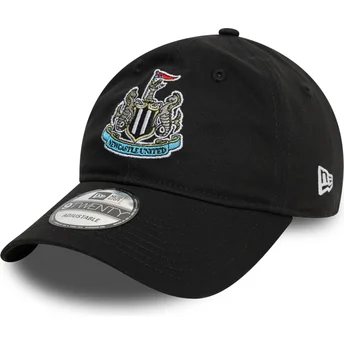 Petten gebogen zwart verstelbaar 9TWENTY Core van Newcastle United Football Club Premier League van New Era