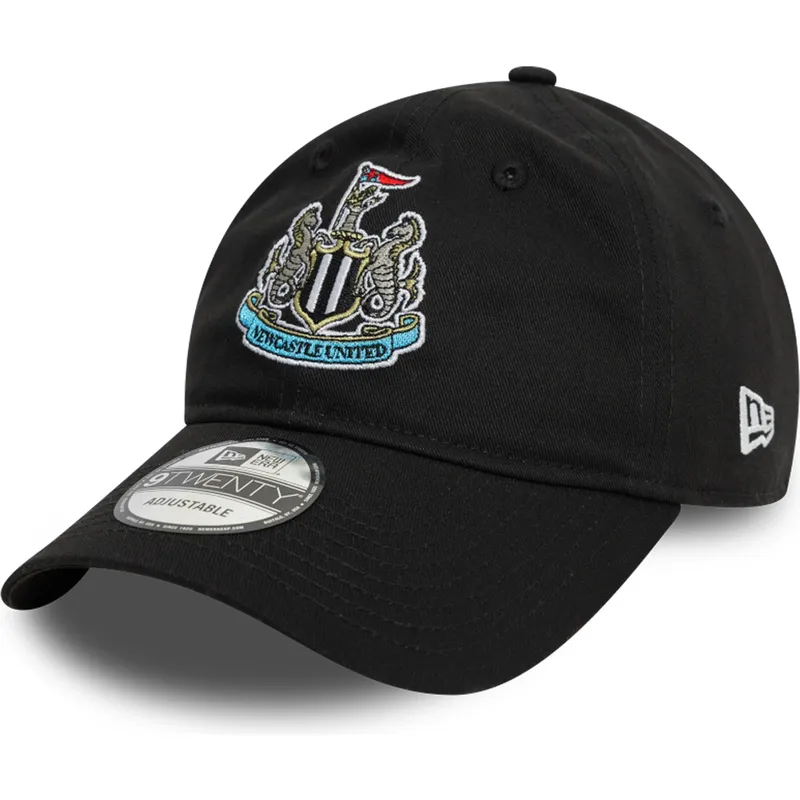 petten-gebogen-zwart-verstelbaar-9twenty-core-van-newcastle-united-football-club-premier-league-van-new-era
