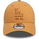 petten-gebogen-bruin-verstelbaar-9forty-league-essential-van-los-angeles-dodgers-mlb-van-new-era