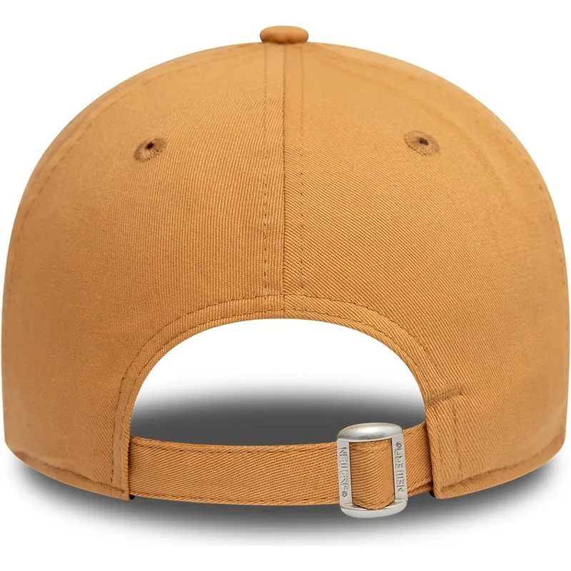 petten-gebogen-bruin-verstelbaar-9forty-league-essential-van-los-angeles-dodgers-mlb-van-new-era