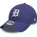 petten-gebogen-paars-verstelbaar-9forty-league-essential-van-detroit-tigers-mlb-van-new-era