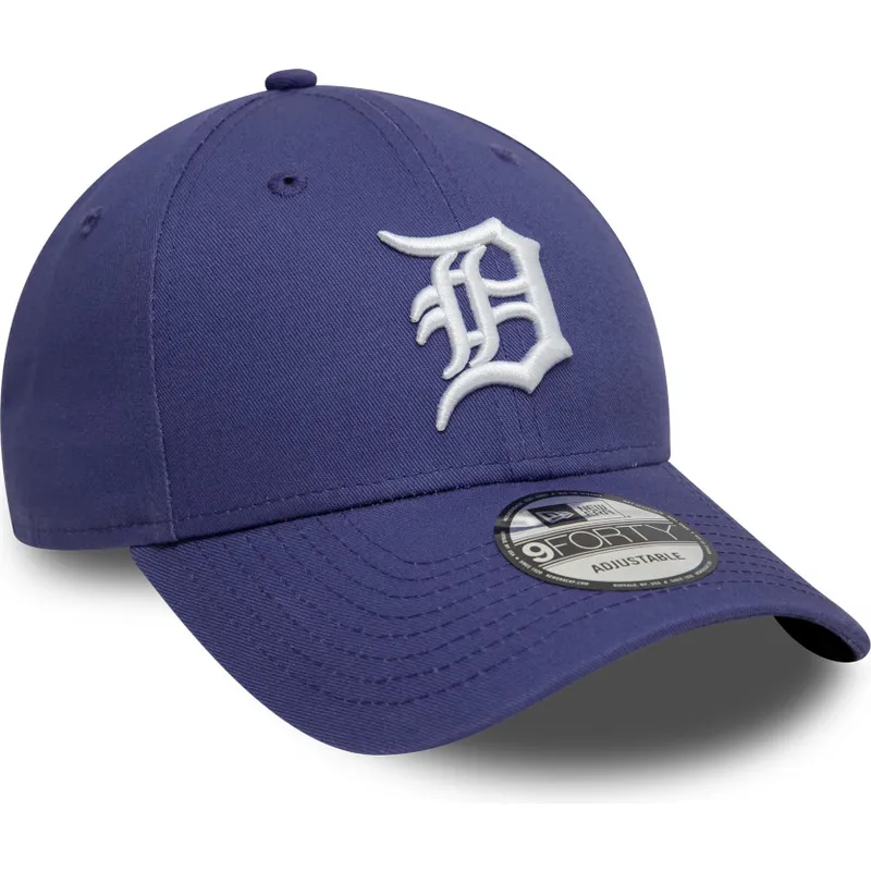 petten-gebogen-paars-verstelbaar-9forty-league-essential-van-detroit-tigers-mlb-van-new-era