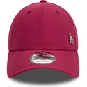 petten-gebogen-rood-verstelbaar-9forty-flawless-van-los-angeles-dodgers-mlb-van-new-era