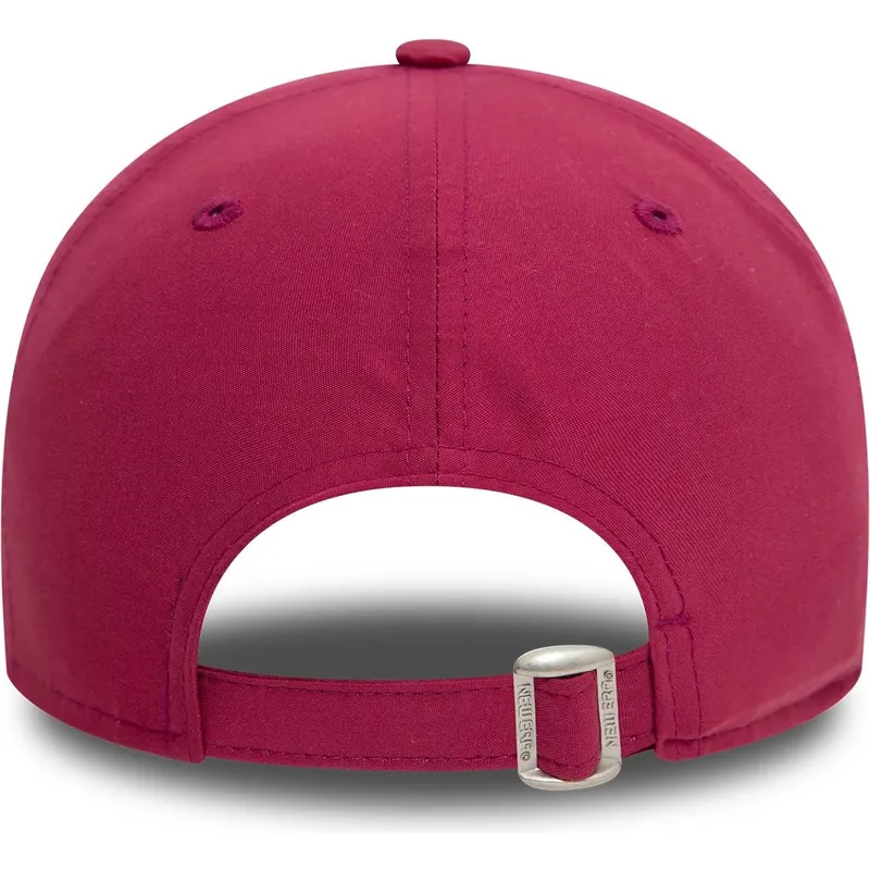 petten-gebogen-rood-verstelbaar-9forty-flawless-van-los-angeles-dodgers-mlb-van-new-era