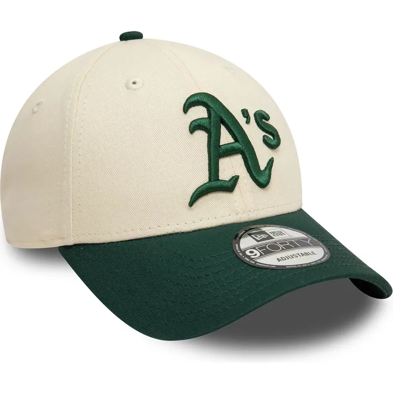 petten-gebogen-beige-verstelbaar-9forty-colour-block-van-oakland-athletics-mlb-van-new-era petten-gebogen-beige-verstelbaar-9forty-colour-block-van-oakland-athletics-mlb-van-new-era