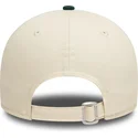 petten-gebogen-beige-verstelbaar-9forty-colour-block-van-oakland-athletics-mlb-van-new-era