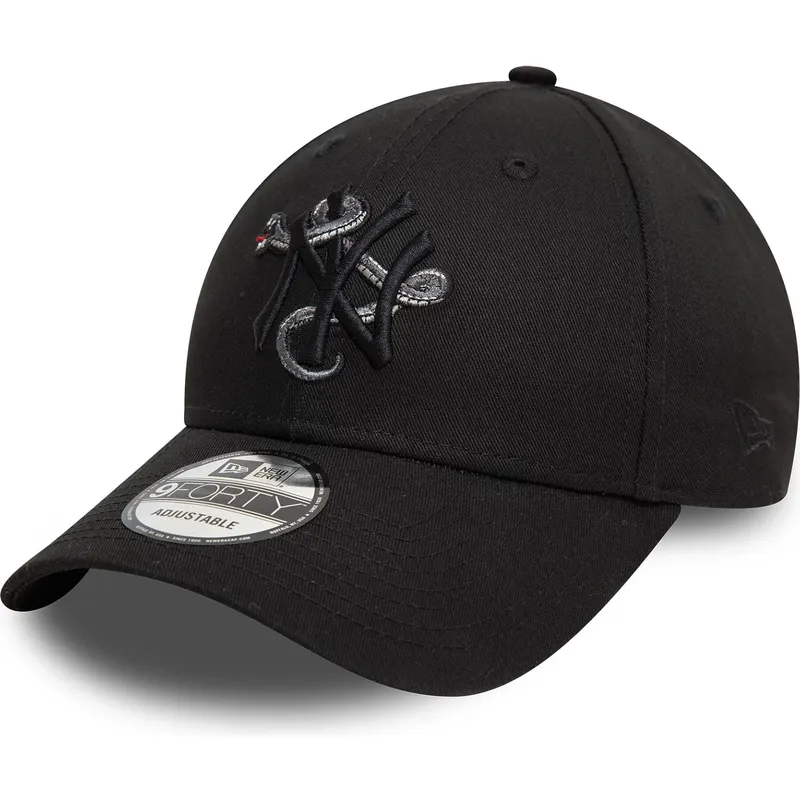 petten-gebogen-zwart-verstelbaar-9forty-icon-van-new-york-yankees-mlb-van-new-era