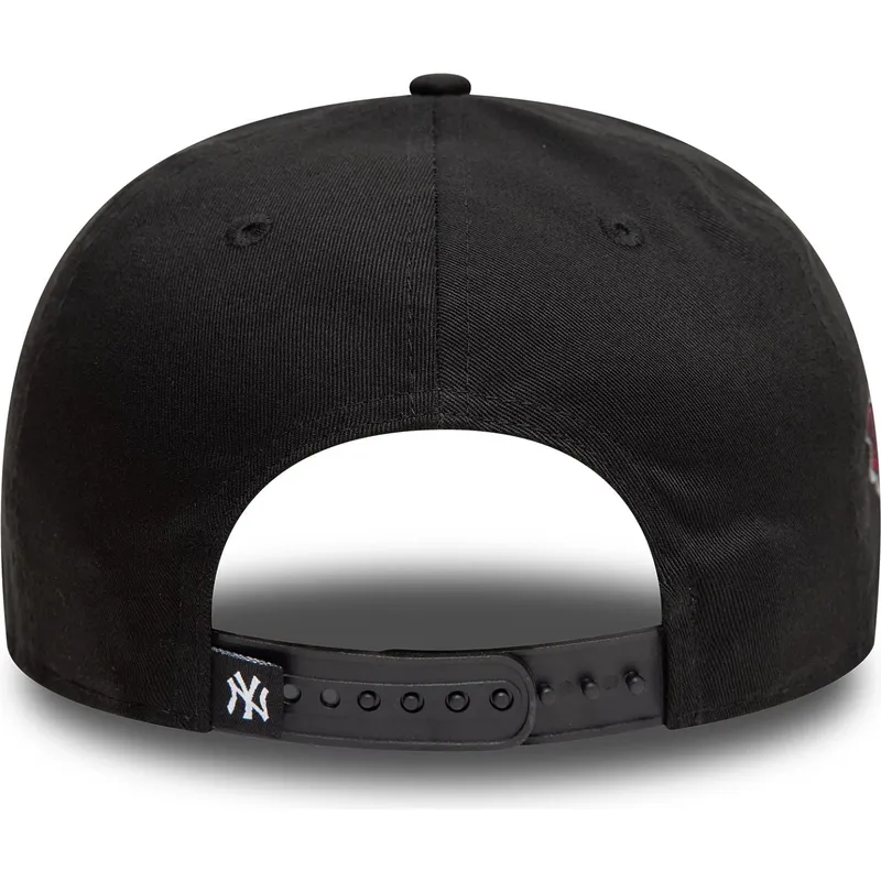 petten-plat-zwart-snapback-9fifty-icon-van-new-york-yankees-mlb-van-new-era