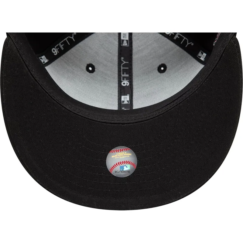 petten-plat-zwart-snapback-9fifty-icon-van-new-york-yankees-mlb-van-new-era