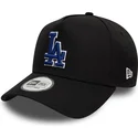 petten-gebogen-zwart-snapback-9forty-a-frame-world-series-patch-van-los-angeles-dodgers-mlb-van-new-era