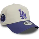petten-gebogen-paars-snapback-9forty-a-frame-world-series-patch-van-los-angeles-dodgers-mlb-van-new-era