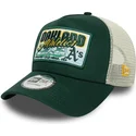 petten-gebogen-groen-snapback-9forty-a-frame-patch-van-oakland-athletics-mlb-van-new-era