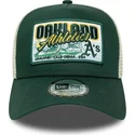 petten-gebogen-groen-snapback-9forty-a-frame-patch-van-oakland-athletics-mlb-van-new-era