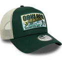 petten-gebogen-groen-snapback-9forty-a-frame-patch-van-oakland-athletics-mlb-van-new-era