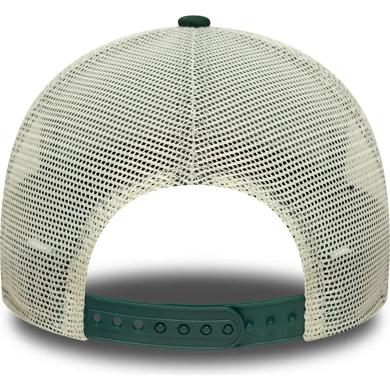 petten-gebogen-groen-snapback-9forty-a-frame-patch-van-oakland-athletics-mlb-van-new-era