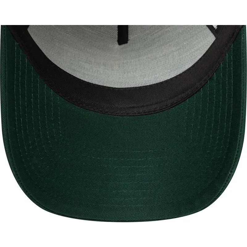 petten-gebogen-groen-snapback-9forty-a-frame-patch-van-oakland-athletics-mlb-van-new-era