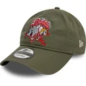 petten-gebogen-groen-verstelbaar-9twenty-van-tom-y-jerry-looney-tunes-van-new-era