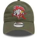 petten-gebogen-groen-verstelbaar-9twenty-van-tom-y-jerry-looney-tunes-van-new-era