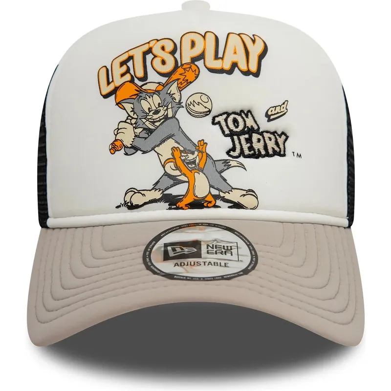 petten-gebogen-meerkleurig-snapback-9forty-a-frame-van-tom-y-jerry-looney-tunes-van-new-era