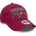 petten-gebogen-rood-verstelbaar-9twenty-washed-van-tasmania-looney-tunes-van-new-era