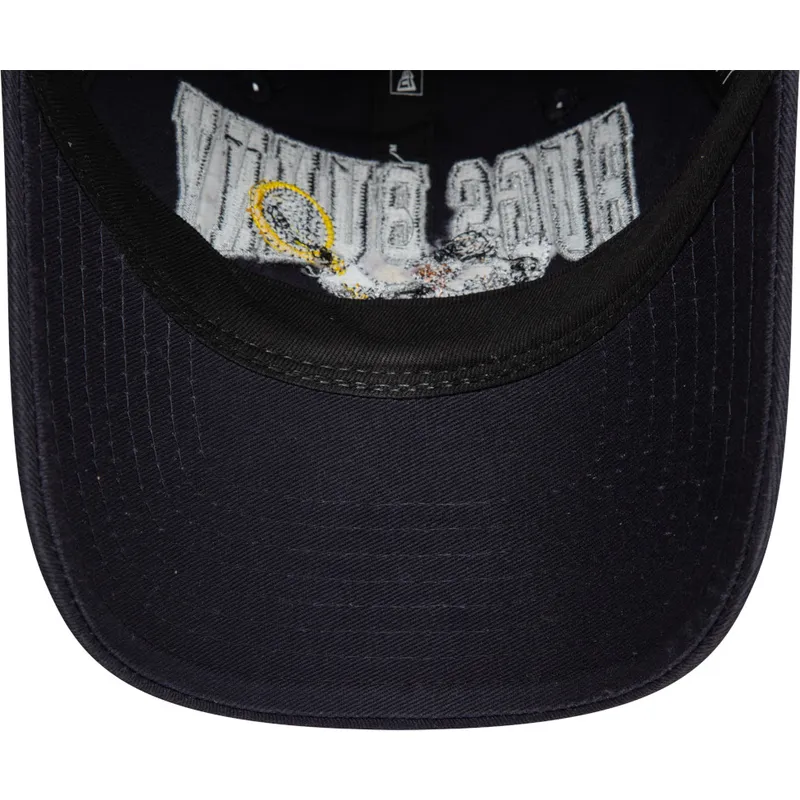 petten-gebogen-marineblauw-verstelbaar-9twenty-washed-van-bugs-bunny-looney-tunes-van-new-era