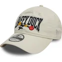 petten-gebogen-beige-verstelbaar-9twenty-washed-van-pato-lucas-looney-tunes-van-new-era