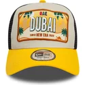 petten-gebogen-geel-snapback-9forty-a-frame-license-plate-van-dubai-steden-en-stranden-van-new-era