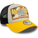 petten-gebogen-geel-snapback-9forty-a-frame-license-plate-van-dubai-steden-en-stranden-van-new-era