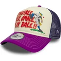petten-gebogen-paars-snapback-9forty-a-frame-graphic-van-stand-tall-talk-small-play-ball-van-new-era