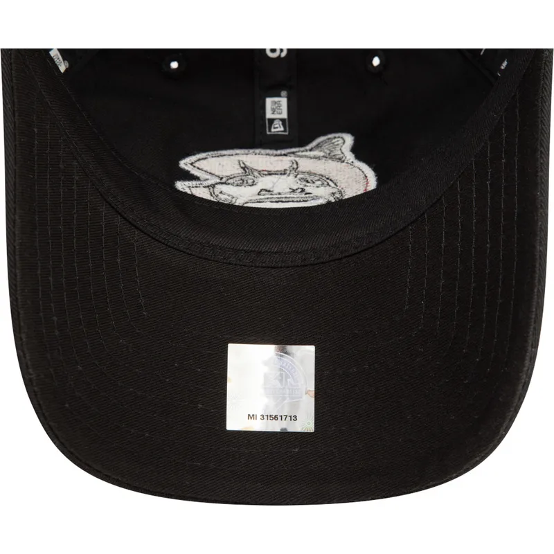 petten-gebogen-zwart-verstelbaar-9twenty-van-carolina-mudcats-milb-van-new-era