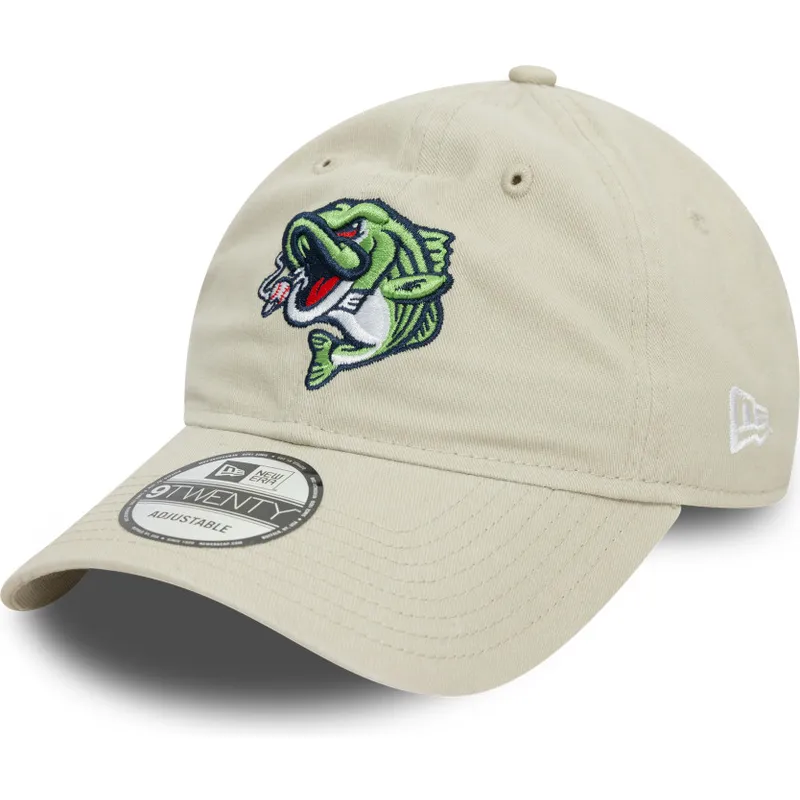 petten-gebogen-beige-verstelbaar-9twenty-van-gwinnett-stripers-milb-van-new-era