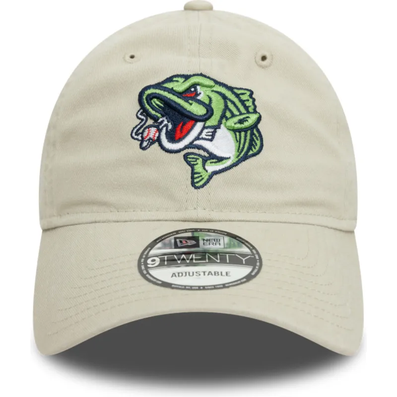 petten-gebogen-beige-verstelbaar-9twenty-van-gwinnett-stripers-milb-van-new-era