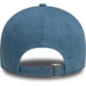 petten-gebogen-blauw-verstelbaar-9forty-denim-icon-heart-van-los-angeles-dodgers-mlb-van-new-era