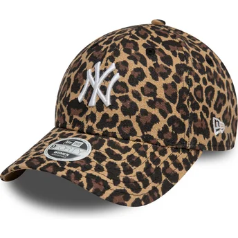 Petten gebogen luipaard verstelbaar 9FORTY van New York Yankees MLB van New Era